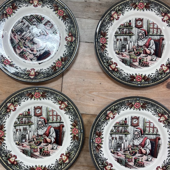 Stafford Dining Royal Stafford Santas Sleigh Christmas Dinnerware